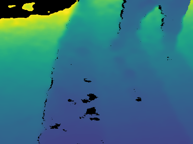 Colorized metric-depth example.